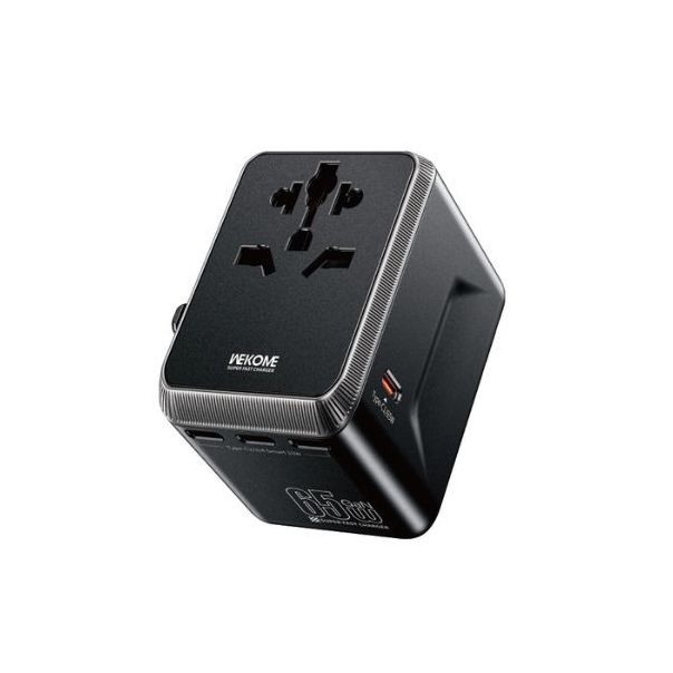 Punjač WEKOME WP-U70 65W Univerzalni GaN Crni - 60214-1