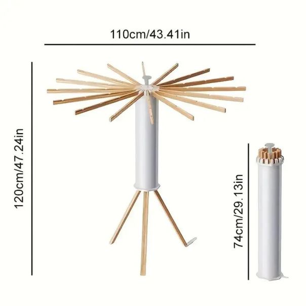 SuperHome Sušilica za Veš Bambus KBM-001 - 1650-1