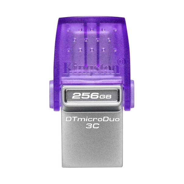 KINGSTON USB flash memorija 256GB DataTraveler MicroDuo 3C DTDUO3CG3, ljubičasta - USB01262