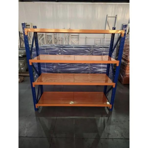 SuperHome 200x200x60cm 4x200kg Potpuno Metalna Montažna Polica - 1655-1