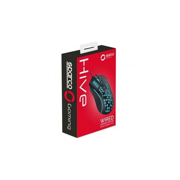 SPARCO HIVE SPMOUSE Žični gejmerski miš - 165861