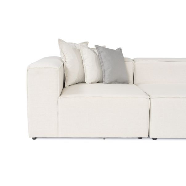 ATELIER DEL SOFA Ugaona garnitura Frida 4, krem - 165THN1101