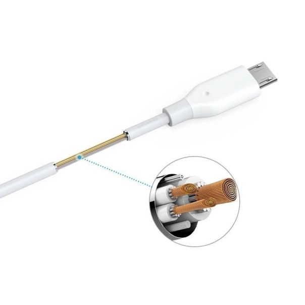 ANKER Kabl Power Line Micro USB 0,9m, bela - 80151