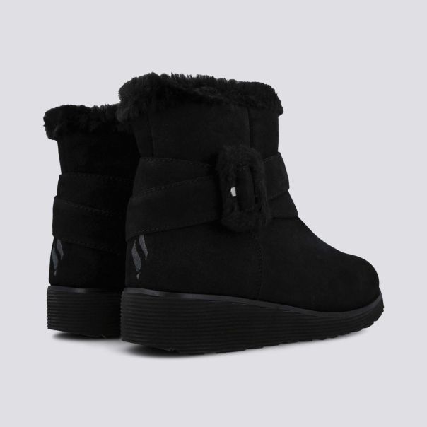 SKECHERS Čizme keepsakes wedge cozy wraps w - 167118-BBK