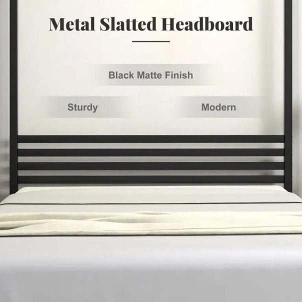 Bračni Krevet sa Baldahinom 200x140cm - 1676-1-1