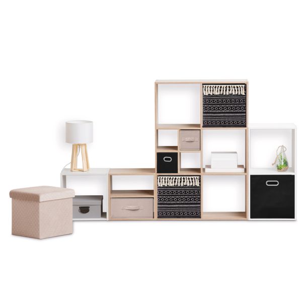 FIVE Kutija za odlaganje 31x31x31cm, crna - 167837