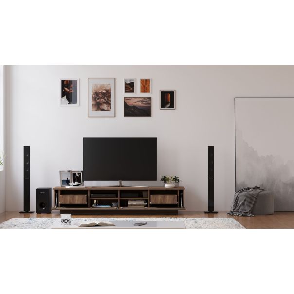 HANAH HOME TV komoda Prestij - Rb-168, braon - EP3056586