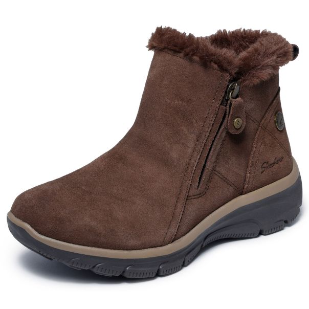 SKECHERS Cizme easy going W - 168042-CHOC