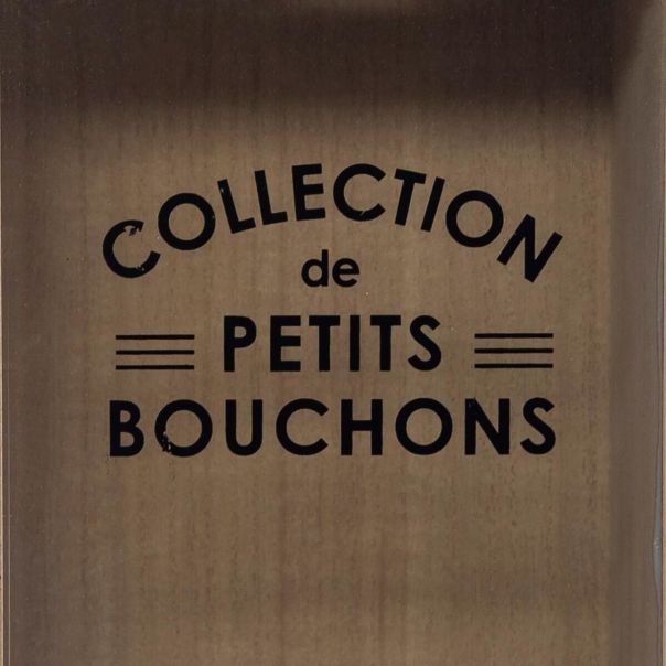 ATMOSPHERA Polica za vino 39.7x15x35cm medijapan/metal bež - 168388-1