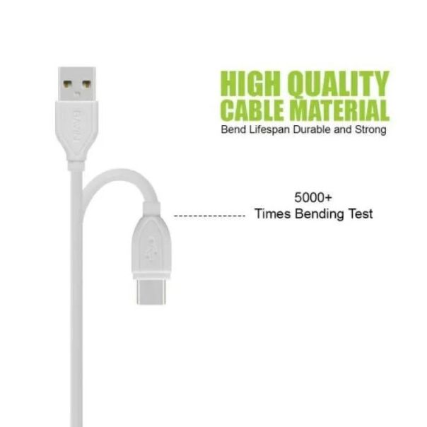 BAVIN Kabl Lightning 2,0m, bela - 90113