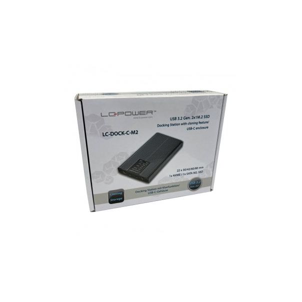 LC POWER LC-DOCK-C-M2 - Docking station / M.2 SSD kućište - 168806