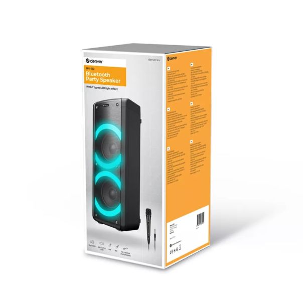 DENVER Bluetooth zvučnik BPS-352, crna - 169300