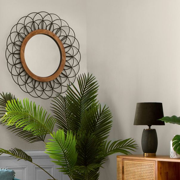 ATMOSPHERA Ukrasno ogledalo 89.5x5cm metal/drvo - 169346