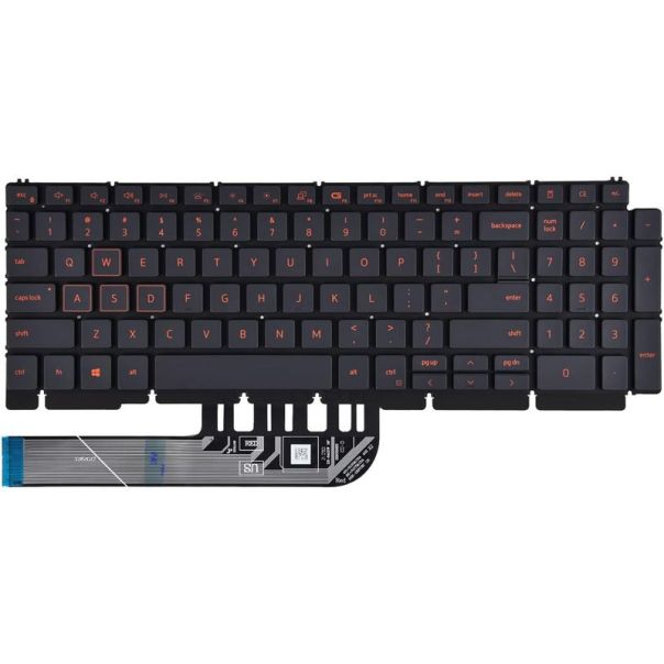Tastatura za laptop Dell G15 5510 5511 5515 & G15 5530 5520 5521 5525 Series backlight red - EP2562722