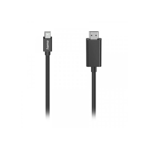 HAMA Kabl Mini Display Port Na HDMI, 1,5m, 4k - 169532