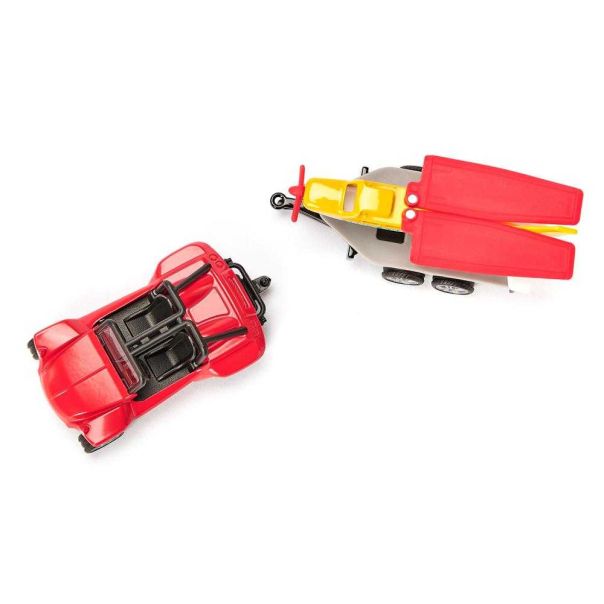 SIKU Buggy sa sportskim avionom - 1696-1