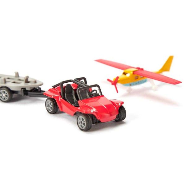 SIKU Buggy sa sportskim avionom - 1696-1