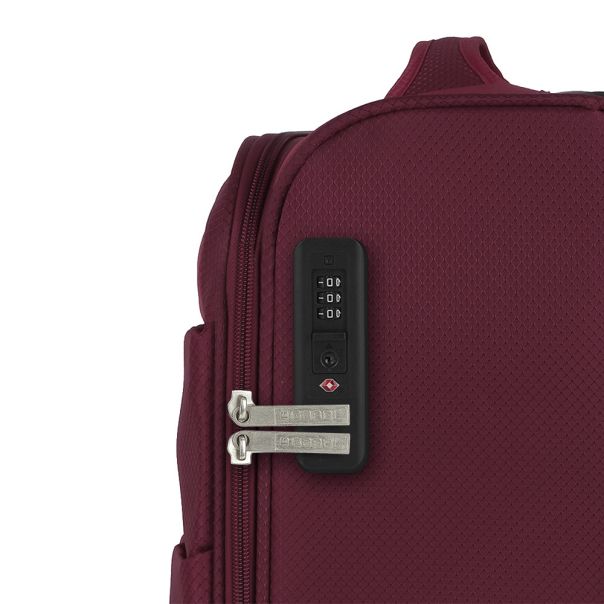 GABOL Kofer mali (kabinski) 38x55x20 cm polyester 31l-2 kg Cloud burgundy - 16KG114022DB