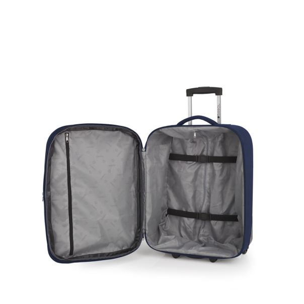 Kofer mali (kabinski) 40x55x23/27 cm polyester 45,9/53l-2,5 kg 2 točka Orbit plava - 16KG123221E