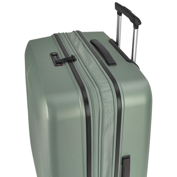 GABOL Kofer veliki PROŠIRIVI 51x75x31/34cm Brooklyn 109/119,6 l-4,5 kg zelena - 16KG123947F