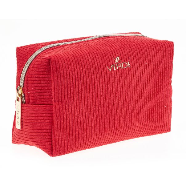 VERDE Neseser pravougaoni somotski 0288, 17×8×12 cm - 16NSV0288D