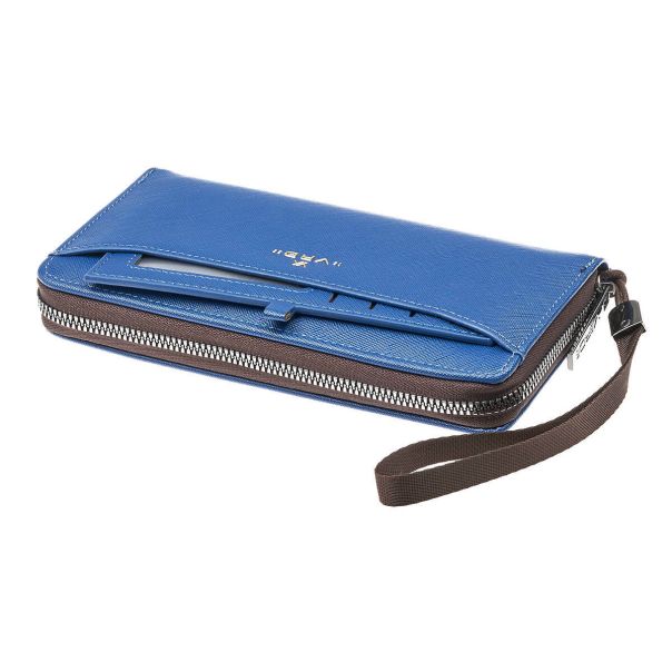 VERDE Novčanik ženski sa futrolom za vizit karte 0235, 19.5×3.5×10.5 cm - 16NZV0235E