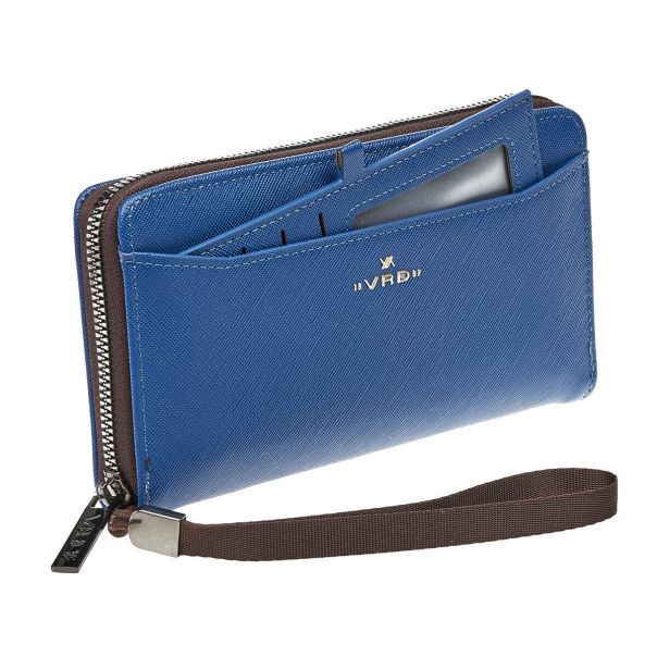 VERDE Novčanik ženski sa futrolom za vizit karte 0235, 19.5×3.5×10.5 cm - 16NZV0235E