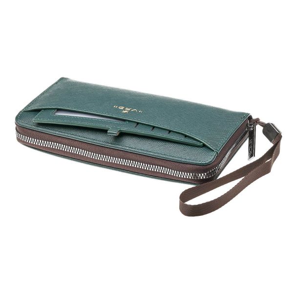 VERDE Novčanik ženski sa futrolom za vizit karte 0235, 19.5×3.5×10.5 cm - 16NZV0235F