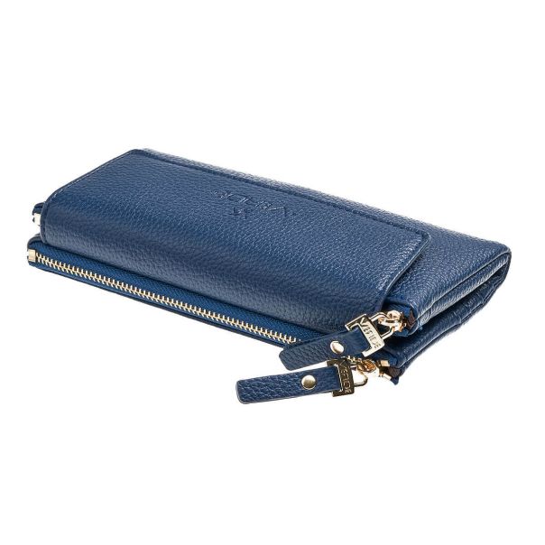 VERDE Novčanik ženski sa magnetnim zatvaranjem i zipom 1394, 20×3×10 cm - 16NZV1394E