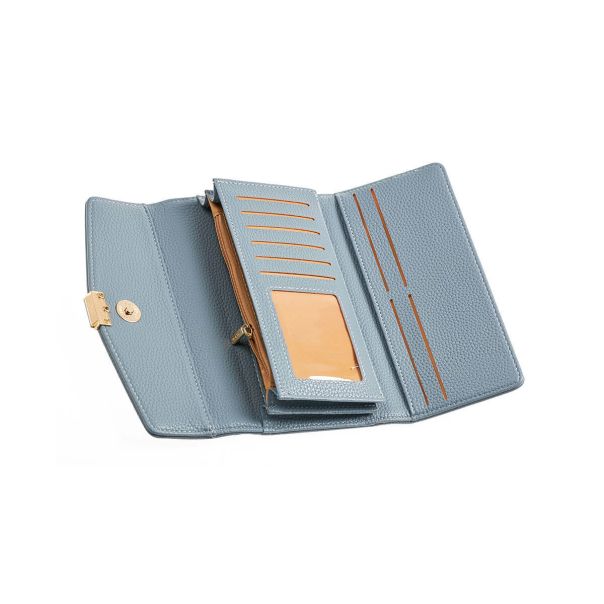 VERDE Novčanik ženski veci sa elegantnom kopcom 1432, 20×4×10 cm - 16NZV1432EA