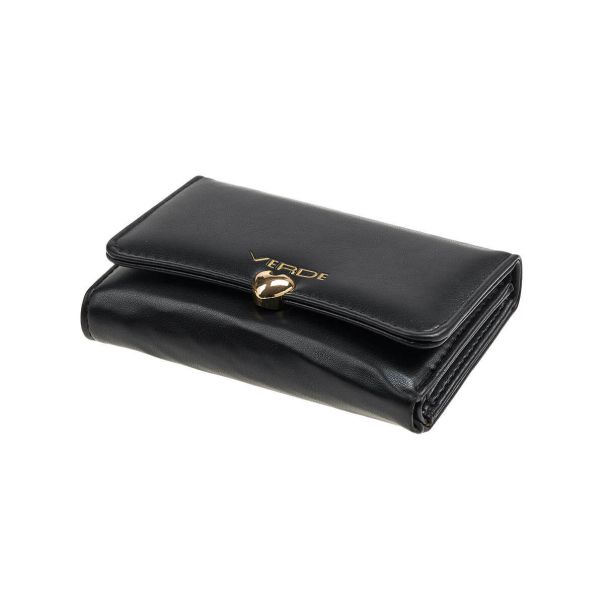 VERDE Novčanik ženski sa kopcom u obliku srca 1439, 15.5×3×10 cm - 16NZV1439B