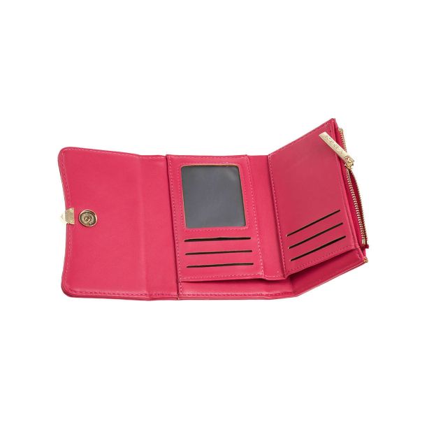 VERDE Novčanik ženski sa kopcom u obliku srca 1439, 15.5×3×10 cm - 16NZV1439I