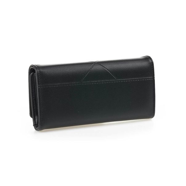 VERDE Novčanik ženski pravougaoni sa štepom 1441, 19×3.5×10cm - 16NZV1441B