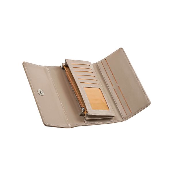 VERDE Novčanik ženski pravougaoni sa štepom 1441, 19×3.5×10 cm - 16NZV1441V