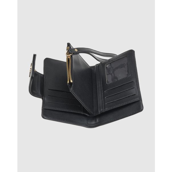 VERDE Novčanik ženski mali sa zmijskom šaraom 1513, 14,5x2x10cm - 16NZV1513B