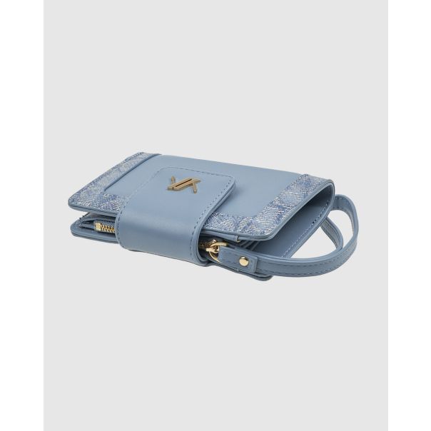 VERDE Novčanik ženski mali sa zmijskom šarom 1513, 14.5×2×10cm - 16NZV1513E