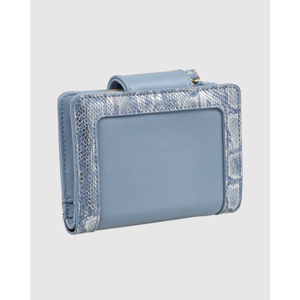 VERDE Novčanik ženski mali sa zmijskom šarom 1513, 14.5×2×10cm - 16NZV1513E