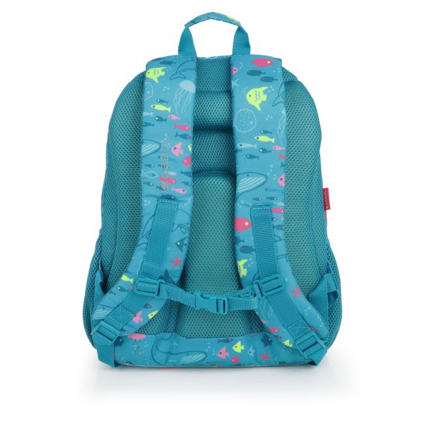GABOL Ranac školski ergonomski 32x44x18 cm 21l-0,56 kg Acqua - 16RNG235740