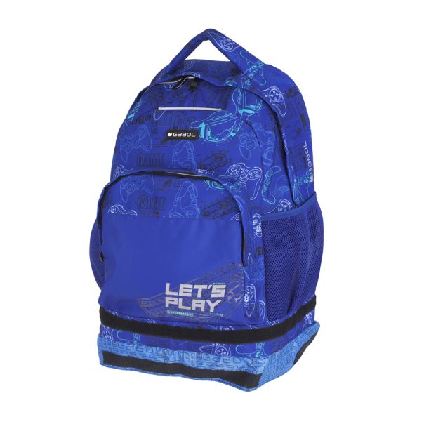 GABOL Ranac školski sa točkićima RASKLOPIV 34x46x20 cm 23 l - 1,8 kg Gaming - EP2733715