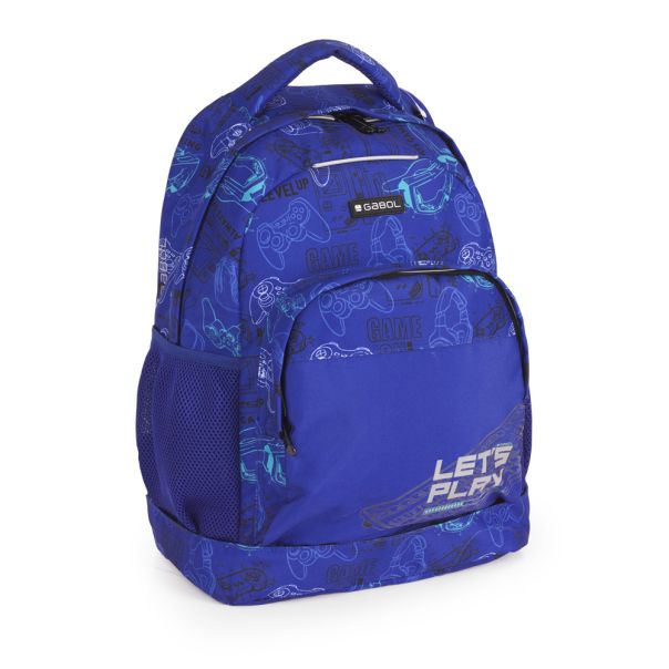 GABOL Ranac školski sa točkićima RASKLOPIV 34x46x20 cm 23 l - 1,8 kg Gaming - EP2733715