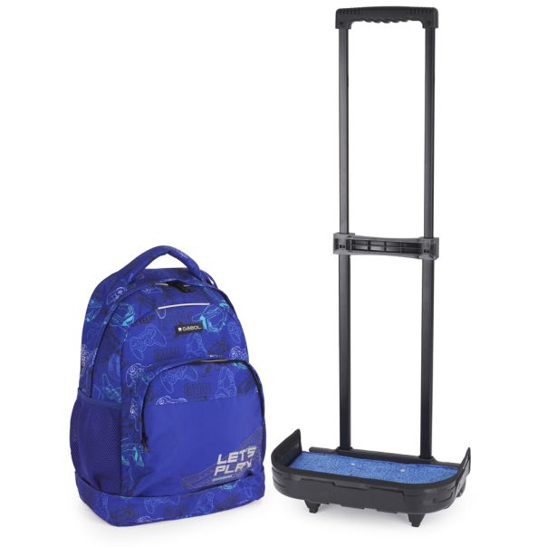 GABOL Ranac školski sa točkićima RASKLOPIV 34x46x20 cm 23 l - 1,8 kg Gaming - EP2733715