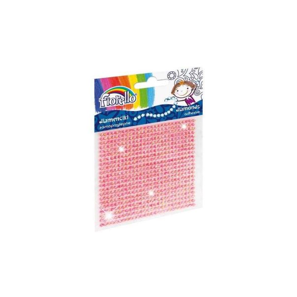 FIORELLO Stikeri dijamant manji Roze - 986