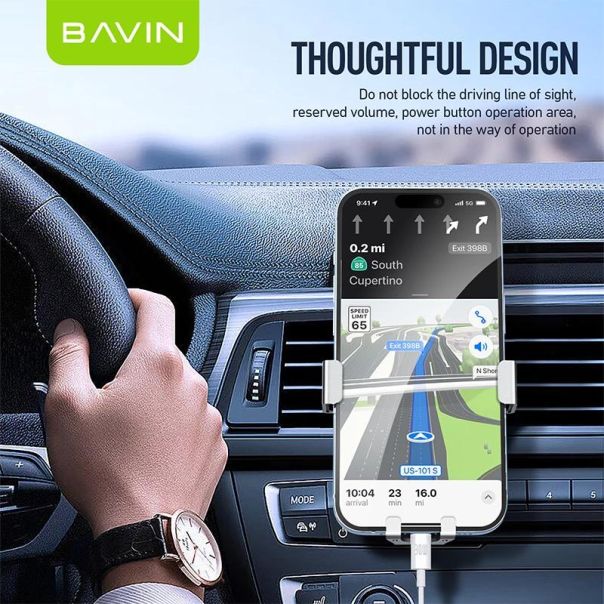 BAVIN Auto držač PS-29, crna - 90404-1-1