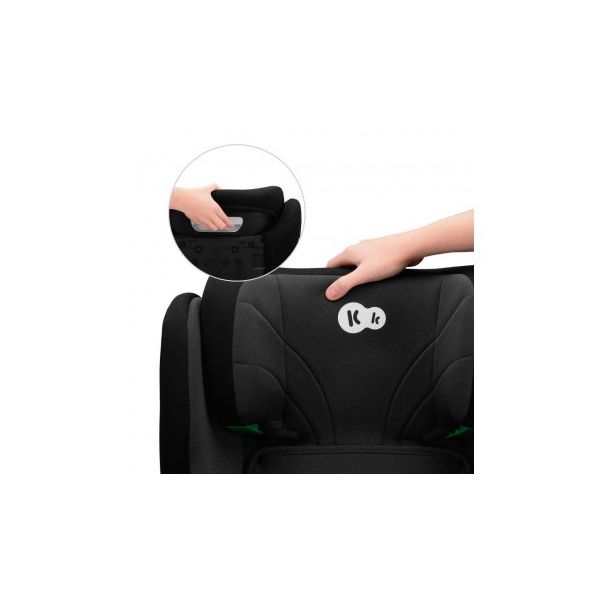 KINDERKRAFT  Auto sediste JUNIOR FIX 100-150cm Graphite blck (KCJUFI20BLK0000) - 170439
