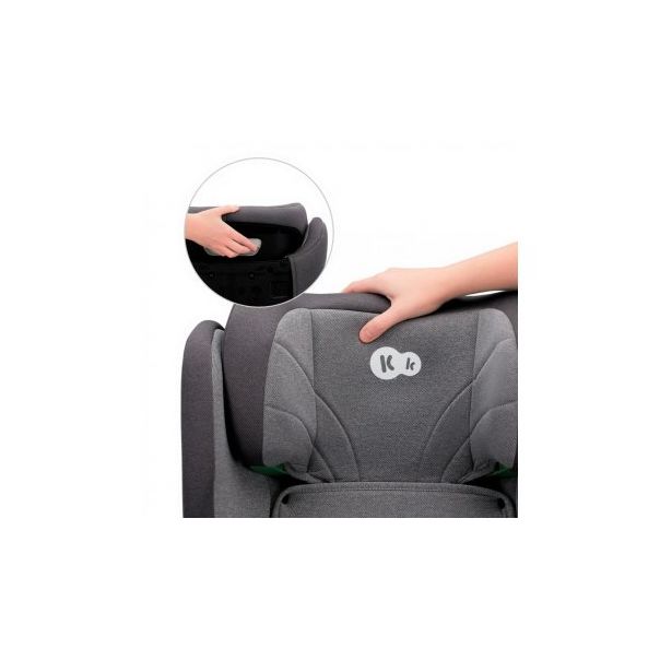 KINDERKRAFT Auto sedište Junior fix I-size 100-150cm, siva - 170440
