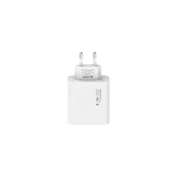 S-LINK Strujni adapter SL-EC69 65W PD 45W/QC 18W USB-C/USB-A, brzo punjenje - 170483