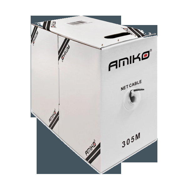 Amiko Mrežni UTP kabel, CAT5e, CCA, 305 met - CAT5e UTP CCA 305m - EP2963360