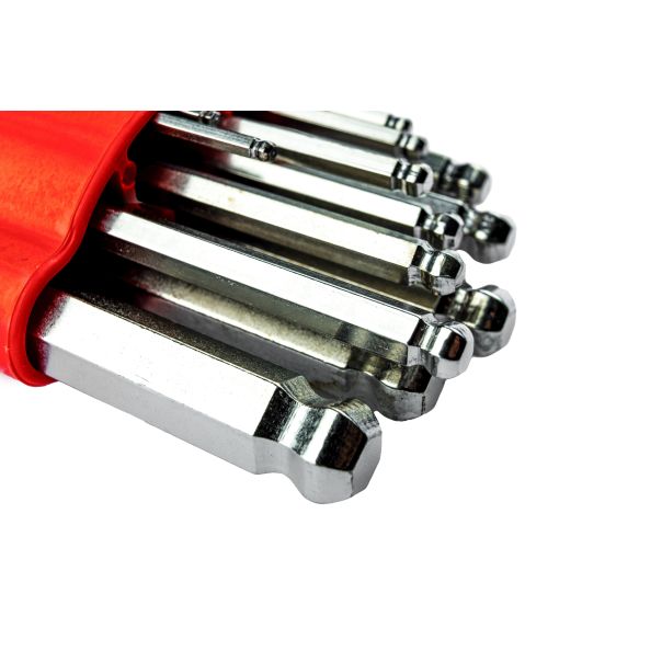 Set ekstra dugih imbus ključeva sa kugličnom glavom Bondhus BriteGuard HEX 1,27 - 10,0 17095 15 kom - 17095