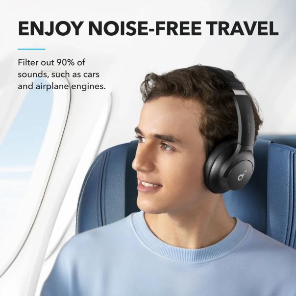ANKER Bluetooth slušalice Soundcore Q20i, crna - 80420