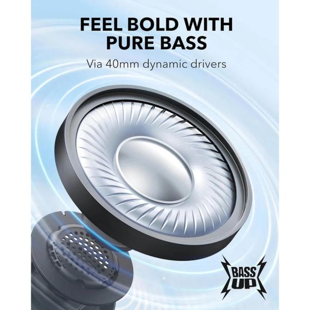 ANKER Bluetooth slušalice Soundcore H30i, crna - 80423